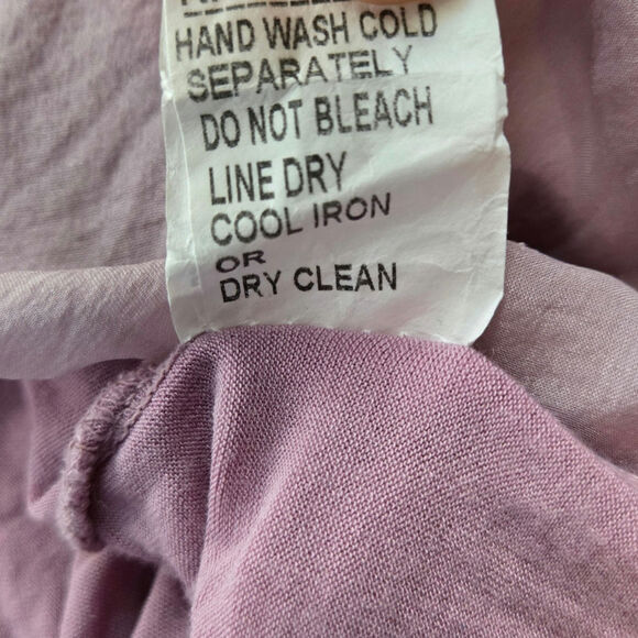 Carla Conti Silk Sleeveless Top Dusty Pink Size Small - Picture 6 of 6